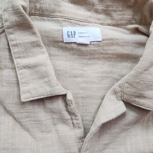 GAP Beige Linen Shirt